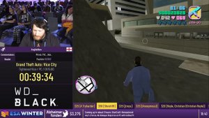 Grand Theft Auto: Vice City Tightened Vice Speedrun - ESA Winter 2023