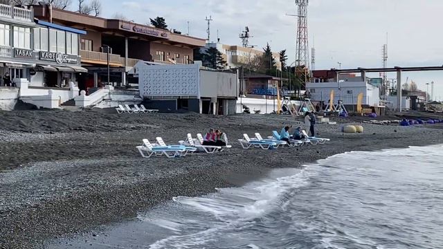 08.12.2023. Погода в Сочи в декабре. Смотри на Чёрное море каждый день.