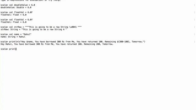 Scala Data Types, Operators and Literals | Scala Tutorials