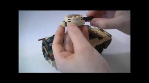 Самоделка из ЛЕГО. Военная техника. БРДМ-2 (обзор).