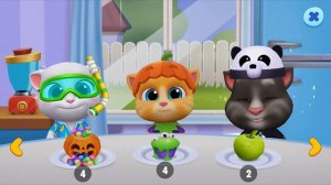 🏡🎃 Spooky Halloween Food in My Talking Tom Friends! 😋 NEW Gameplay