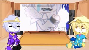 Past Dreamtale react to a Alisha-pleb and AButterfly|| Undertale Au|| Gacha Club||