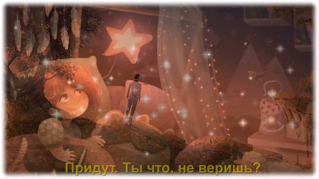 Замечательное пожелание спокойной ночи! Красивая открытка! смотреть онлайн