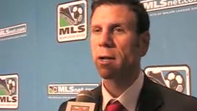 Jeff Agoos On Rob Elliot's Contributions To The New York Red Bulls 2009 MLS SuperDraft Class