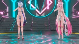 【Blender/MMD】4K60fps-Elysia-Kiana-Chocolate Cream/2023.4.20