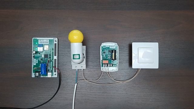 Как управлять светом через телефон и выключателем одновременно смотреть онлайн