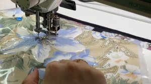 Стежка по рисунку на свободном ходу с ЗД эффектом. Квилтинг. Подробный МК художественной стежки