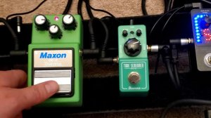 Maxon OD-9 vs Tube Screamer mini