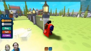 roblox СУПЕРГЕРОЙ АНЮТКА СПАСАЕТ МИР в GameBox РОБЛОКС