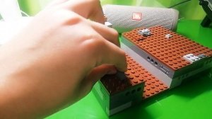 Окоп военных из LEGO
