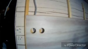 Ламинат. Oбшивка стены ламинатом.