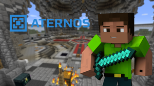 Создал сервер в Minecraft!