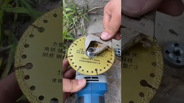 New angle grinder pressing plate#life#lifetips#lifetipsshare#diy#fyp