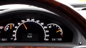 Mercedes Benz W220 - S 600 L - V12 - 0-100 km/h