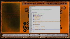 Developing in Perl: Develop an alarmclock 2-The "enter entry" subroutine