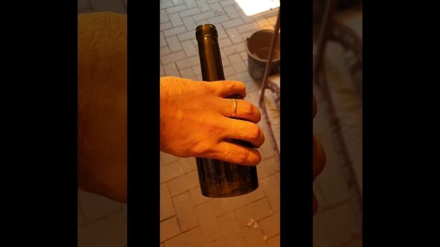Делаем подсвечник из винной бутылки своими руками( как легко разрезать стеклянную бутылку)