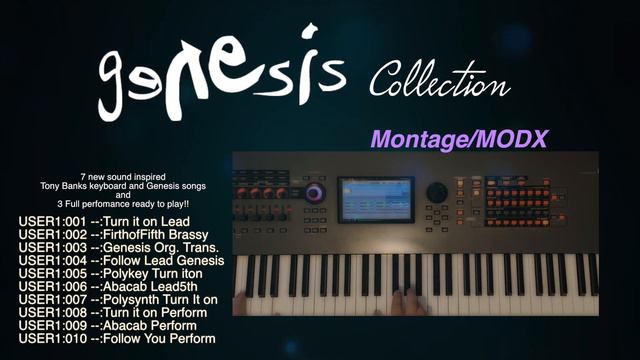 Genesis Collection Library for Yamaha MONTAGE & MODX смотреть онлайн