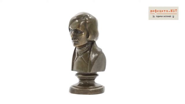 Бронзовый бюст Гоголя смотреть онлайн