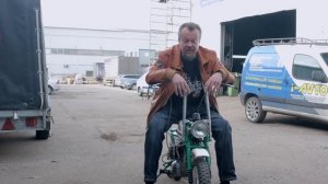 Мопед Рига-26 / РИГА Мини. Реставрация. Скутер отдыхает