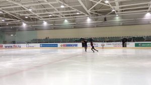 Елена Ильиных и Никита Кацалапов, обязательный танец квикстеп-фокстрот