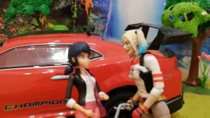 Адриан и Маринетт в плену у Харли Квинн и Джокера