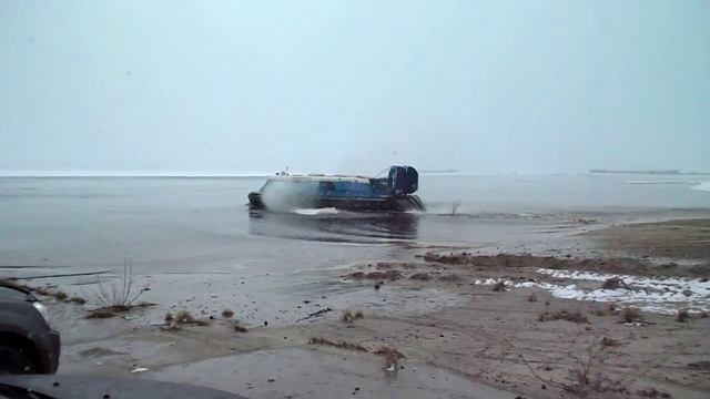 переправа на подушке через Пур. смотреть онлайн