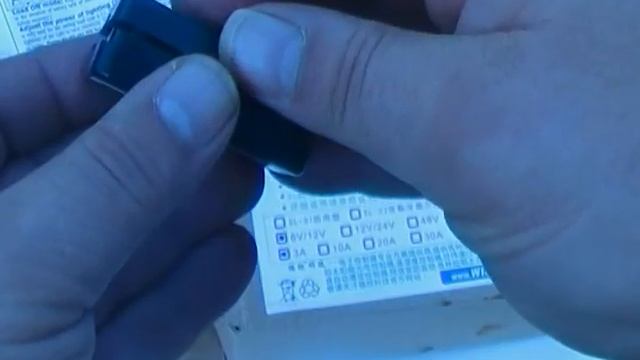 Mini solar controller for Li-Ion LiFePO4 Gel VRLA. 3A6-12V.