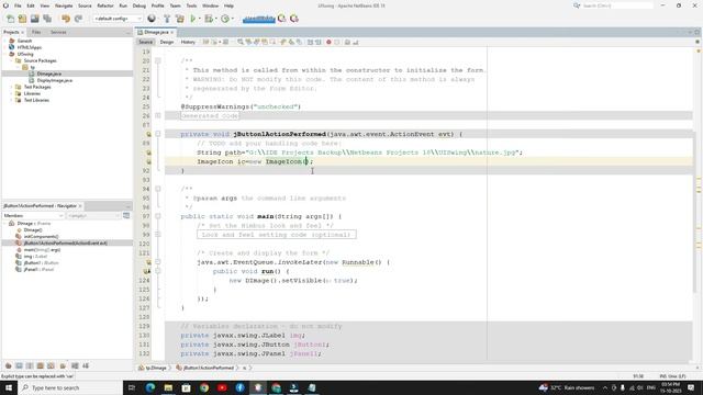 Java Tutorial: How to display / resize image in Java Swing смотреть онлайн