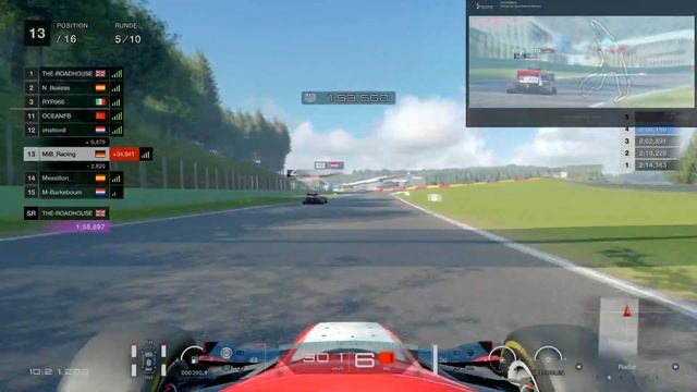 Gran Turismo™SPORT Daily Race 50 - Spa-Franchorchamps - Super Formula Toyota (PREMA livery) смотреть онлайн