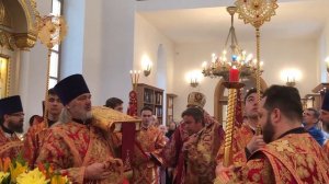 Награждение духовенства Саратовской епархии. Храм святых равноапостольных Мефодия и Кирилла при СГУ