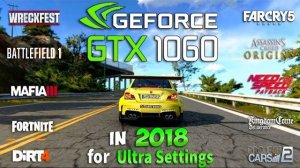 GeForce GTX 1060 3GB Test in 10 New Games