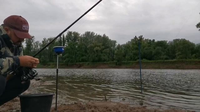 Рыбалка на фидер реке Белая деревня Бакрак.