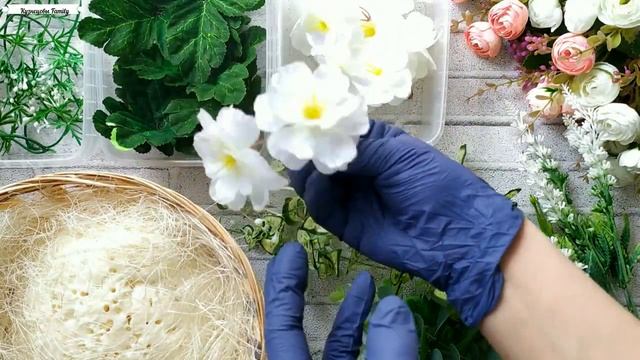 Букет в корзине с пионами/Заливка форм и сборка букета/Мыловарение/КузнецовыFamily смотреть онлайн