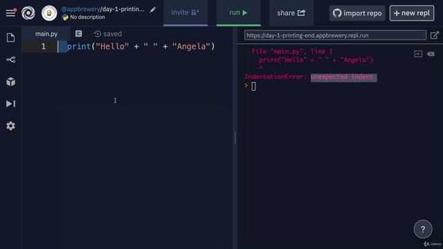 Day 1 - Working with Variables in Python to Manage Data007 String Manipulation and Code Intelligence