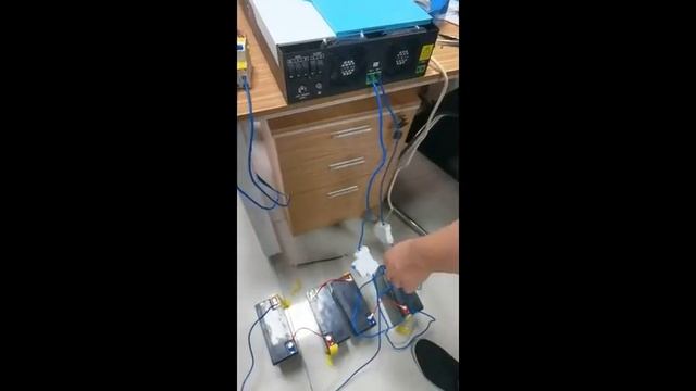 Daxtromn power how to connect the wire of the inverter connect battery AC INput смотреть онлайн