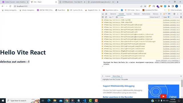 ReactJS  Axios and Fetch Data -2023