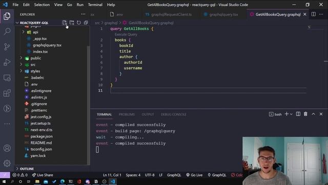 React Query Setup with Typescript, GraphQL, and GraphQL Codegen смотреть онлайн