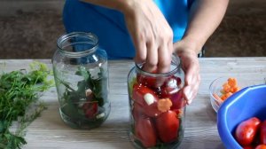 МАРИНОВАННЫЕ ПОМИДОРЫ НА ЗИМУ