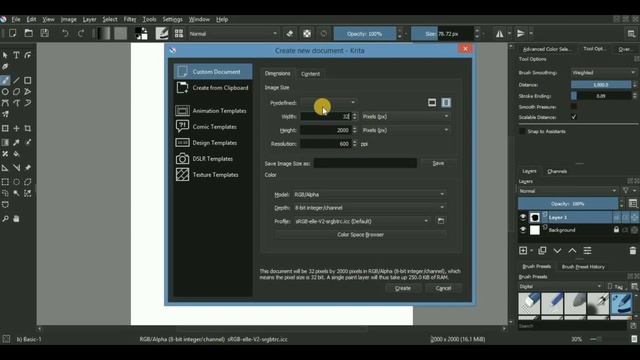 How To Draw Pixel Art In Krita | Pixel Art Setup Tutorial | Easy Beginner Friendly Guide