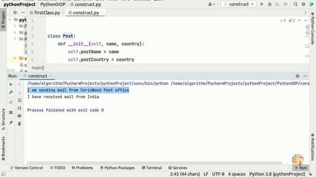 3. What is Python Constructor Parameter - Working with Python Constructor Parameter смотреть онлайн