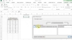 Cara Membuat Sumbu Arah Vertikal ke Bawah | Microsoft Excel