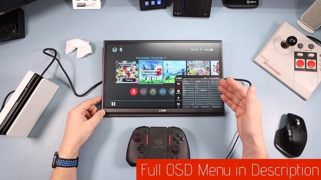 G-Story 1080/60 15.6” Portable Monitor - I use for my Nintendo Switch смотреть онлайн