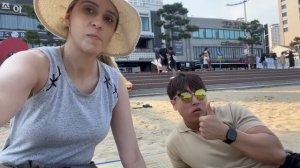 How my Korean Husband dates me on the Korean Beach (THIS IS THE REALITY!!)