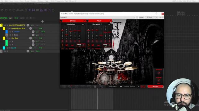 Cool Acoustic Drums VST Plugin by Ugritone - KVLT Drums II (Underground Metal Drum Sound)