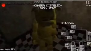 как открыть камеру на кухне во FNaF