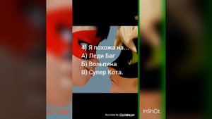 Тест Кто ты из леди баг и кот нуар.