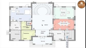 Обзор Коттеджа Из Газобетона 470 м2 | Готовый Проект Загородного Дома