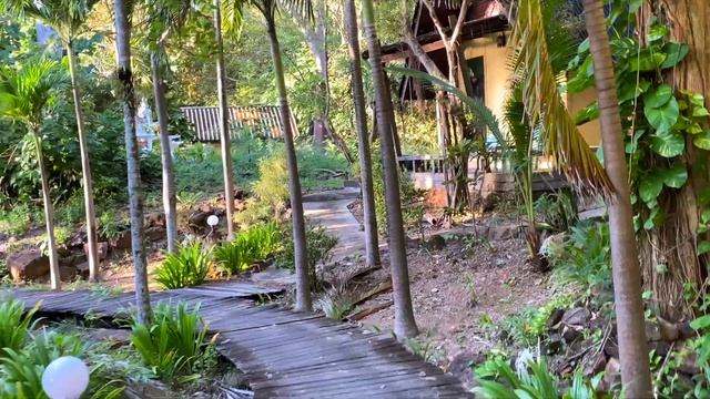 КРЕЙЗИ-ОТЕЛЬ И ТИХИЙ ПЛЯЖ В ЦЕНТРЕ КО ЧАНГА / WHITE SAND BEACH смотреть онлайн