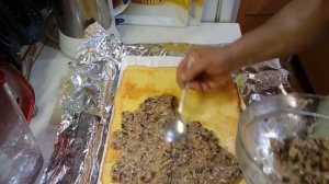 СЫРНЫЙ РУЛЕТ С МЯСОМ!