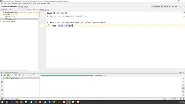 Selenium with Python Tutorial 30-Python UnitTest Framework